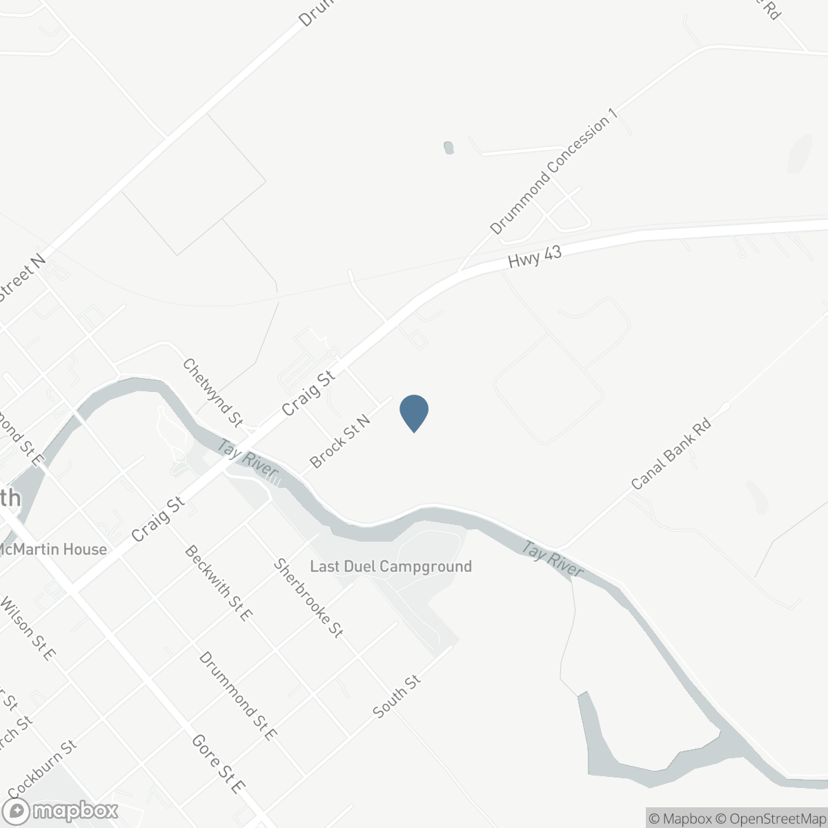 PART OF LOTS 15-17 BROCK STREET, Perth, Ontario K7H 1Z1